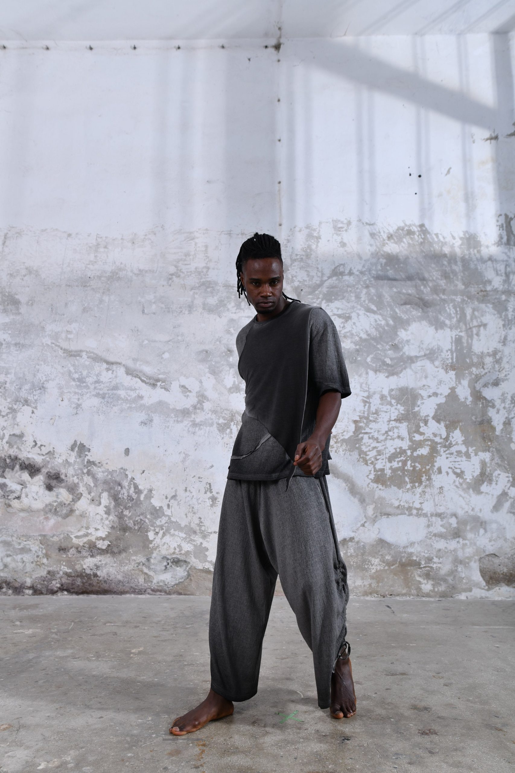 Menswear T Shirt Comfort Wear Warrior Outfit Sustainable