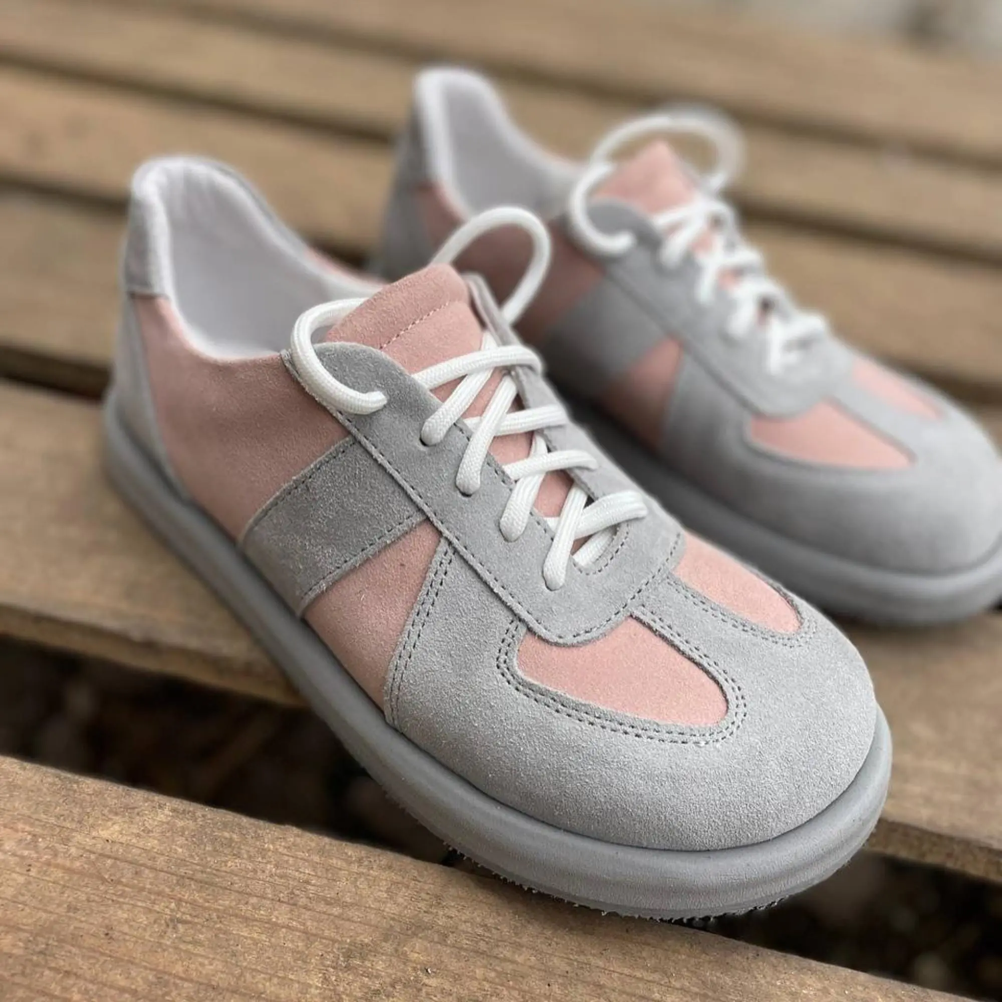 Handmade Leather Anatomical Sneakers Orthopedic Comfort Shoes